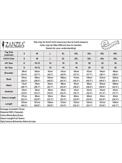 Women's Elegant A-Line Midi Dresses ZANZEA Casual Mock Neck Long Sleeve Button Up Long Dress 2025 Autumn Woman Clothing S-3XL