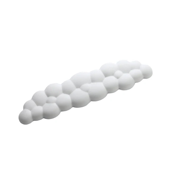 Mouse Pad with Wrist Rest Cloud Wrist Rest for Computer Keyboard Arm Wrist Rest with Non-Slip Base Extended Wrist Rest Ergonomic