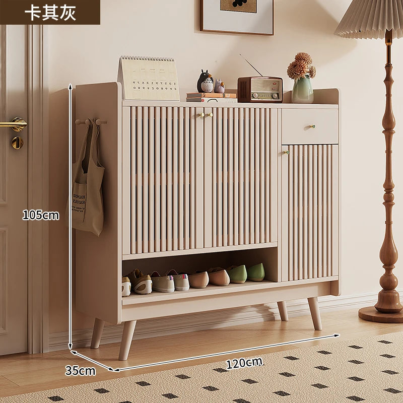 Slippers Storage Shoe Shelf College Dorm Essentials Modern Vertical Organizer Shoe Cabinet Wooden Muebles Entrance Furniture