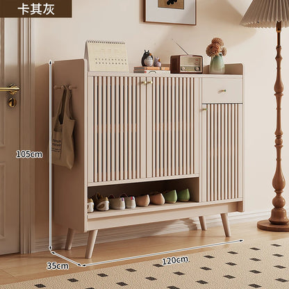 Slippers Storage Shoe Shelf College Dorm Essentials Modern Vertical Organizer Shoe Cabinet Wooden Muebles Entrance Furniture