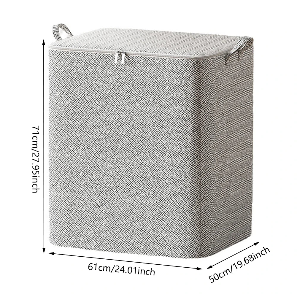 Stereoscopic Storage Boxes Household Storage Boxes Organizing Boxes Fabric Foldable Large Capacity Dust-proof Closet Storage