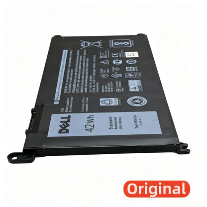 Original 42Wh 11.4V for DELL WDXOR Vostro 14-5468 15-5568 5471 5481 5581 3481 3583 Latitude 3189 3582 3180 3190 Laptop Battery