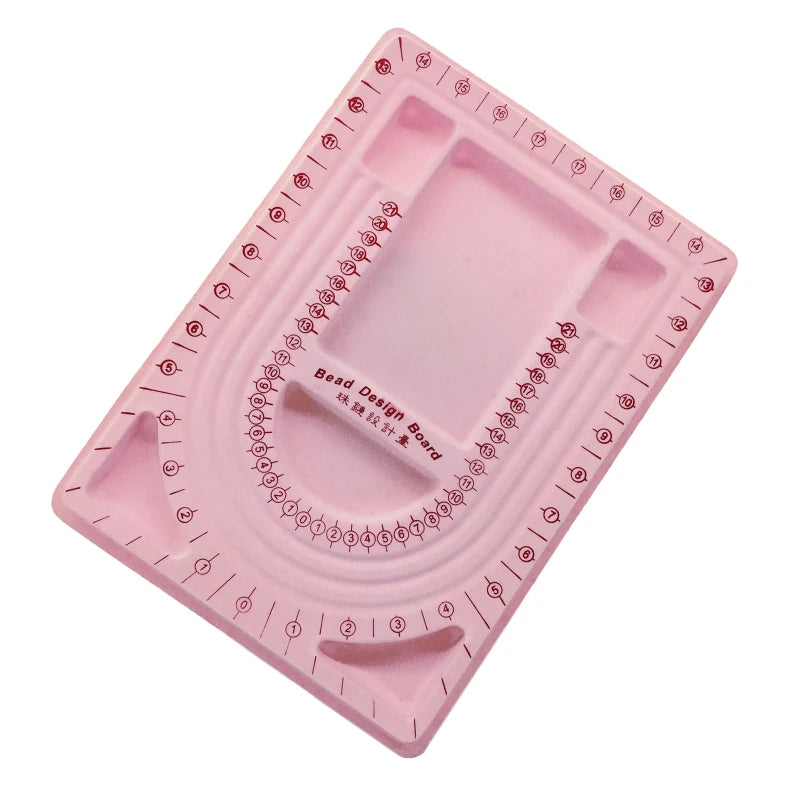 Bead Board Bracelet Design Board Flocked Bead Board Necklace Beading Jewelry Organizer Tray DIY Jewelry Making Tray Dropship