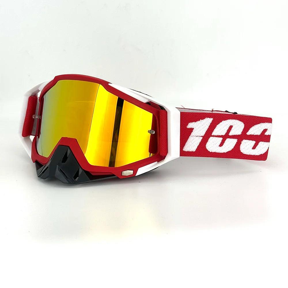 Motorcycle Helmet Goggles Men Women Motocross Windproof UV400 Protective Eyewear Off Road Riding MTB ATV Ski Racing Glasses