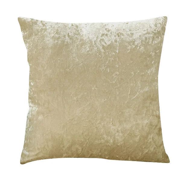 pillow, Velvet covered with 60x60 cm super soft pillow, used for sofa throwing, shining decoration, living room pillow