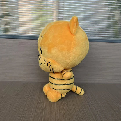 Cute Dog Man Plush Toys Yellow Lil Petey Cat Plush Soft Stuffed Cartoon   Animals Toys Gifts For Children Kids Xmas Birthday