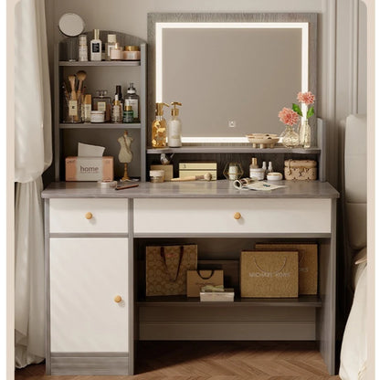 Firm Dresser, chest, integrated girls' bedroom, simple worktable with mirror, makeup table