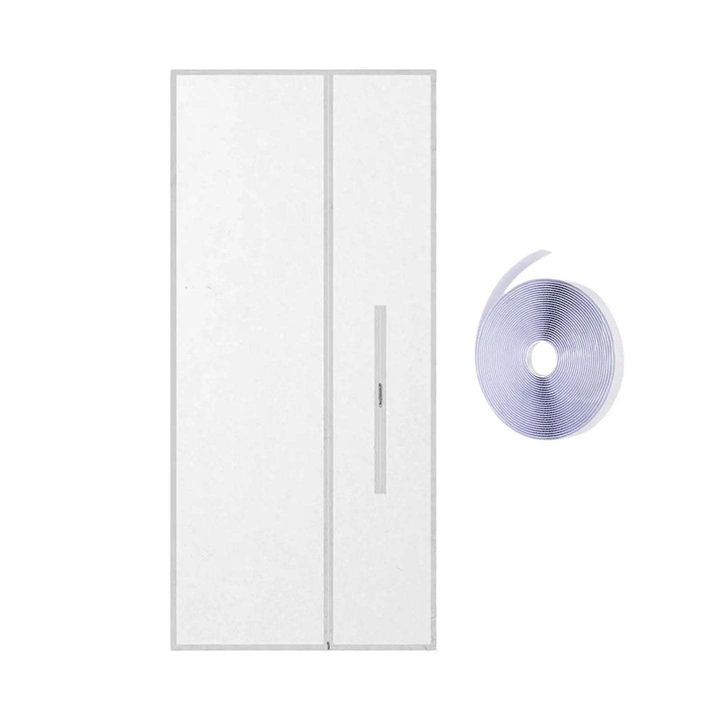 Screen Door Seal for Portable Air Conditioner Sliding Door Vent for Office