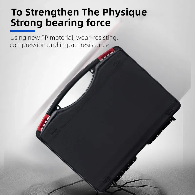 Suitcase Tool Box Professional With Spong Complete Toolbox Cases Portable Plastic Tool Case Safety Equipment Instrument Case
