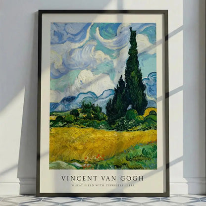 CLASSIC Paintings Van Gogh Poster Versatile HD Waterproof Wall Art Self-Adhesive Decor for Any Space Ideal Gift