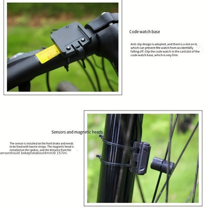 Bicycle Bicycle Bicycle Lcd Display Digital Computer Speedometer Bicycle Computer