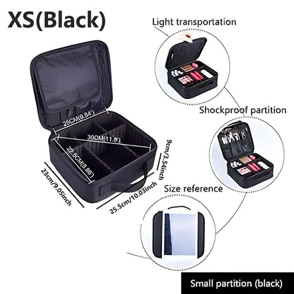 Professional Makeup Case Female Travel Big Capacity Beauty Nail ToolBox Cosmetic Organizer Suitcases For Makeup Storage Boxs