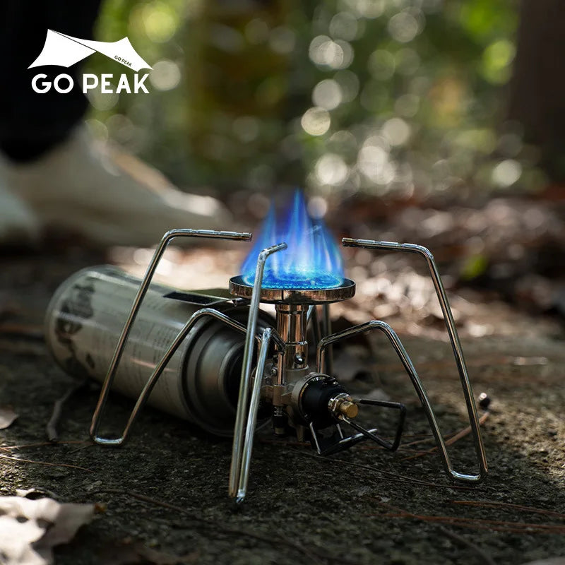 New Camping Gas Stove Portable Folding High Power Spider Stove