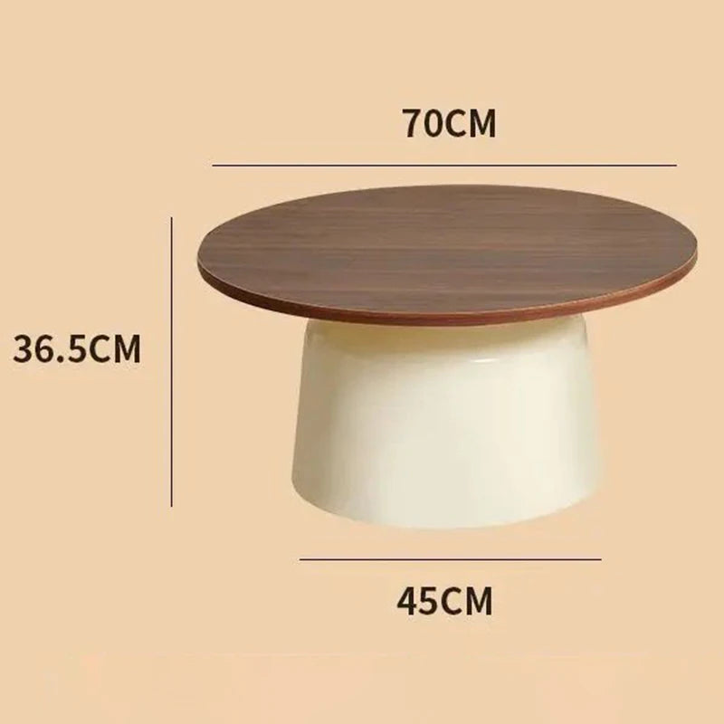 DIY Coffee Table Modern Living Room Combination Furniture Tee Table Nordic Luxury Circular Coffee Tables Art Decoration Tables