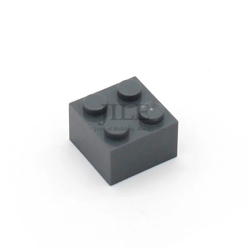 50pcs MOC Building Blocks Brick 2x2 3003 DIY Enlighten Creative Basics Classic Sets Compatible with Assembles Particles Toys