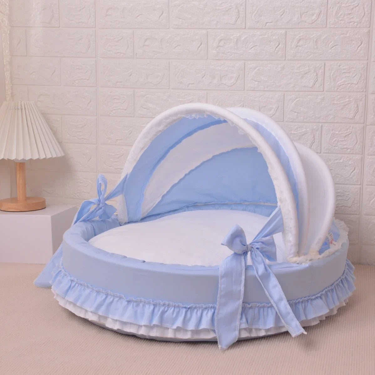 Pet Cradle Bed Dog'S Lace Nest For High-End Comfort Dog Bed Luxury Pet Bed
