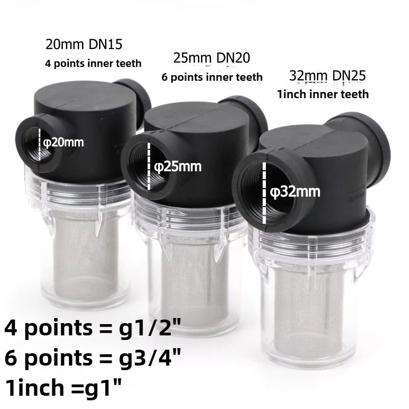 Pipe Filters, Plastic Filters, Filter Cups, and Transparent Water Pipe Filters