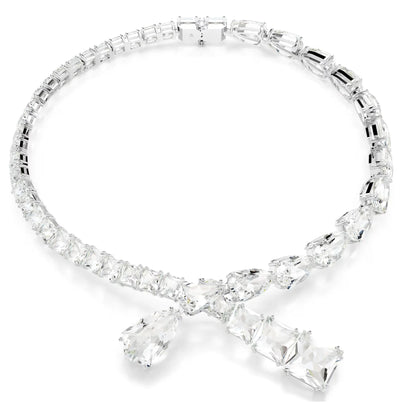 2025 New Trend Fine Wedding Jewelry Set Charming Luxury White Water Drop Crystal Fashion Women's Necklace Bracelet Earrings Ring