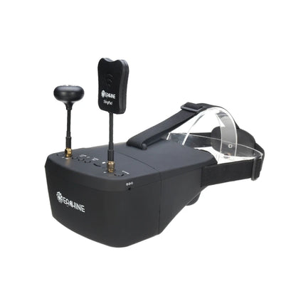 EV800D 5.8G 40CH 5 Inch 800*480 Video Headset HD DVR Diversity FPV Goggles With Battery For RC Model