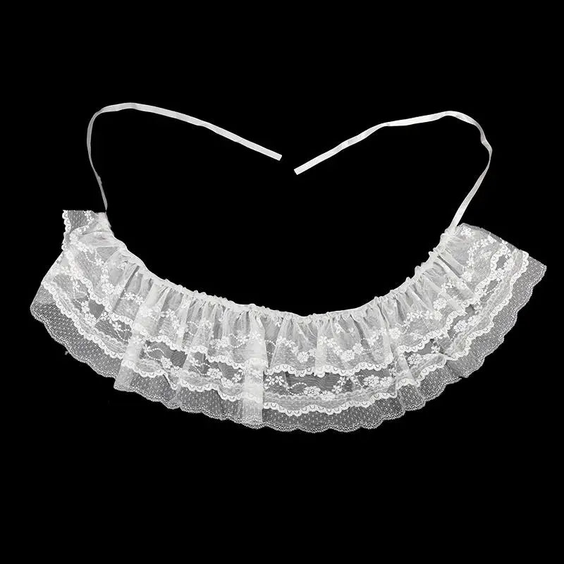 Korean Ins Unique Lace Layered Gauze Skirts Lace Trim A-Line Short Cloth Mini Waist Skirts Harajuku Girl's White Skirts Y2K