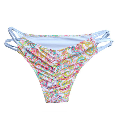 Wholesale Womens Bikinis Bottom Sexy Swimsuit Vintage Swimwear Brazilian Biquini Bathing Suit  Maillot De Bain Femme Plus Size