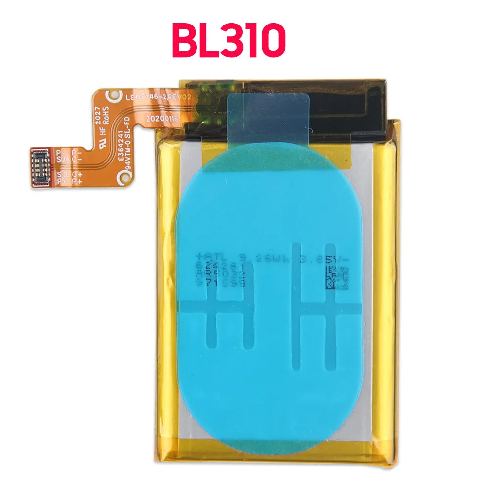 New Replacement Phone Battery For Lenovo Legion Duel Legion Pro L79031 BL310 BL312 Rechargeable Batteries 2500mAh