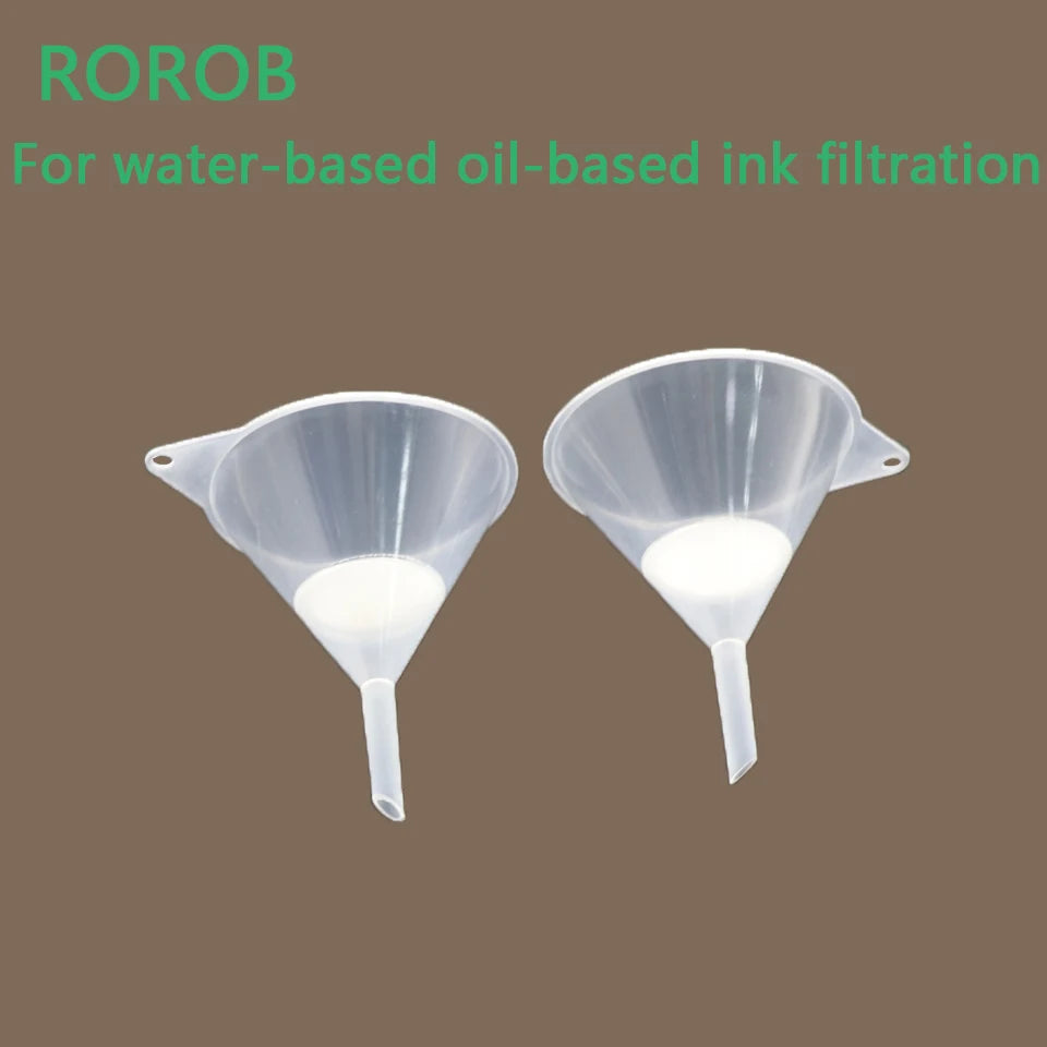 DTF Printer Ink Funnel Filter Tool With Filter Screen  For Cartridge Refill Ink Water-based Oil-based Liquid Ink Filter 5 micron