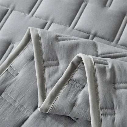 Quilt Bedding Sets, Lightweight Soft Bedspread Coverlet with Pillow Cases, Quilted Blanket Thin Comforter Bed Cover, All Season