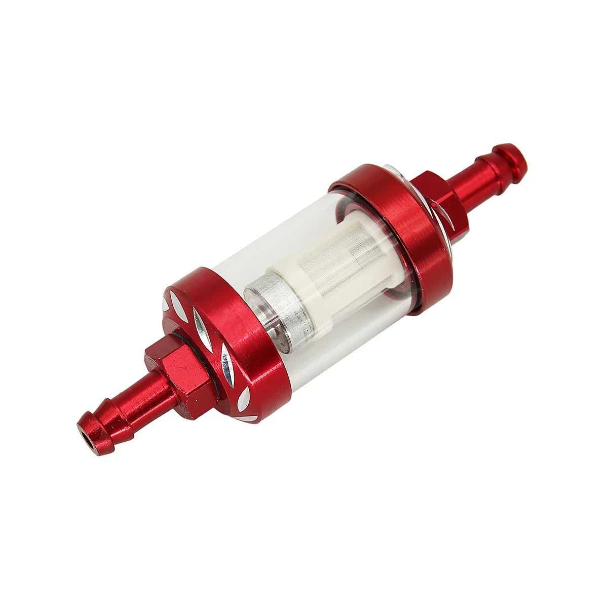 8mm CNC Aluminum Alloy Glass Gas Fuel Oil Filter Moto for Dirt Pit Bike 125/140/150/160cc CRF70 90 110 TTR100 110 KLX65
