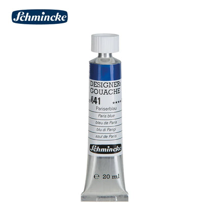 Germany Schmincke Designer Gouache Paint Tube 20ml Opaque Gouache Paint Professional Artist 48 Colors Drawing Art Supplies Cute