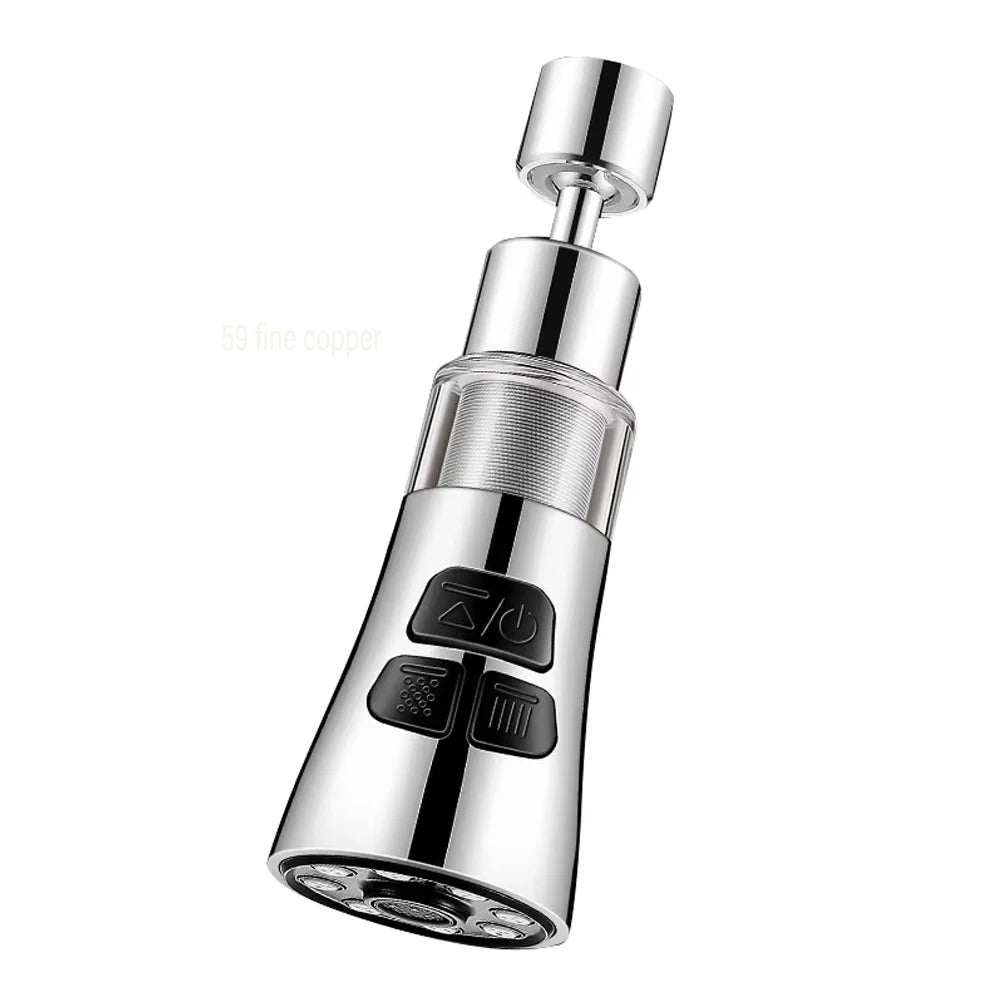 Kitchen Faucet Extender With Filter Function Universal 360° Rotate Aerator Splash Filter Washbasin Faucet Bubbler Nozzle Aerator