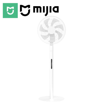 MIJIA DC Inverter Floor Fan Pro,Ultra-Thin Retractable,With Storage Box,Smart Standing Electric Fan,100 Air Flow Settings