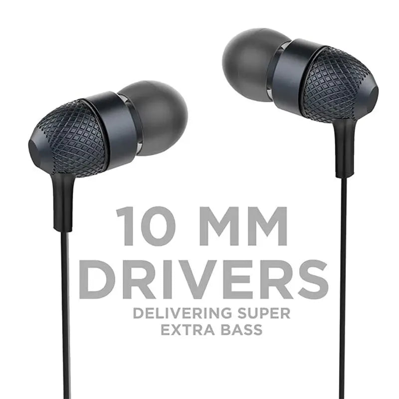 Wired Earphone with Microphone HiFi Music Monitor Bass Headphones Noise Cancelling Headset For Sport Gaming Earbuds