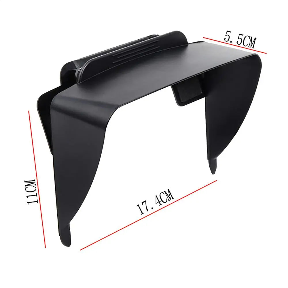 Car Navigation Sun Protection GPS Sun Shade CoverUniversal Vehicle Navigator Sun Shade Visor Anti-reflective For 6&7 Inch GPS