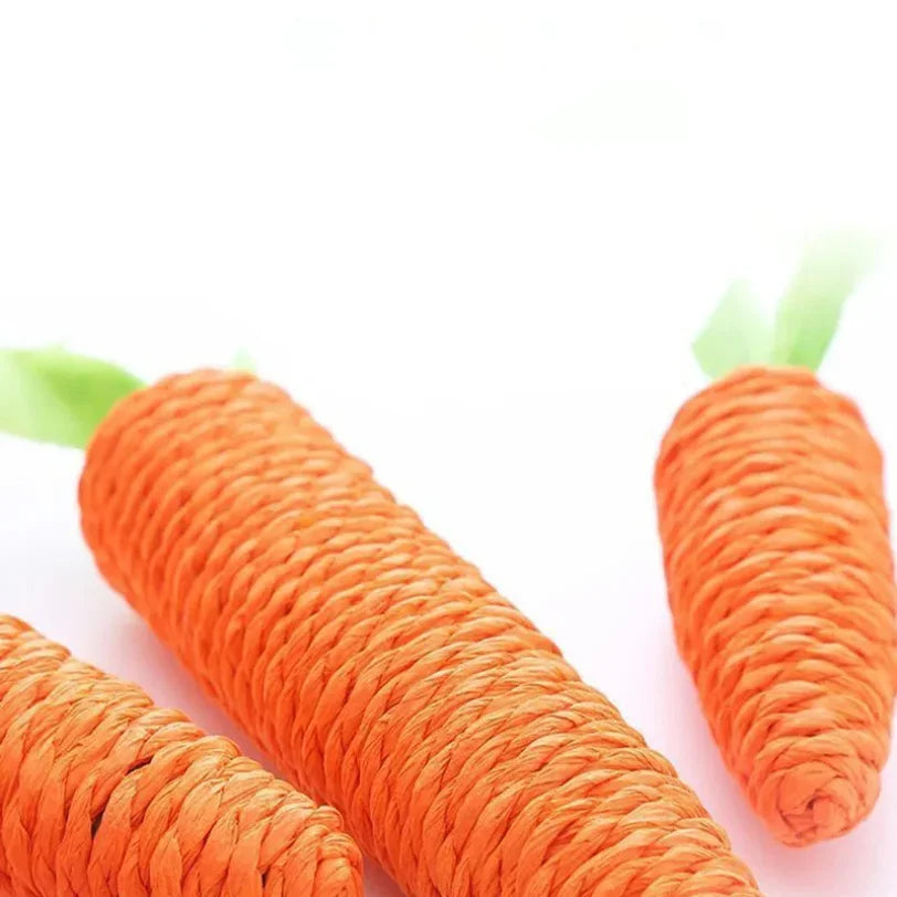 Cat Toy Sound Paper Rope Carrot Hug Cat Fun Anti-Bite Self-relief Cat Stick Cat Scratch Board Pet Supplies