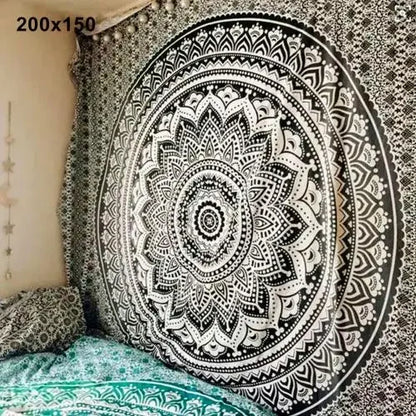 Mandala Bohemian Yoga Mat Beach Towel Shawl Blanket Indian Wall Hanging Tapestry Bohemian Mandala Tapisserie Decoration Mural