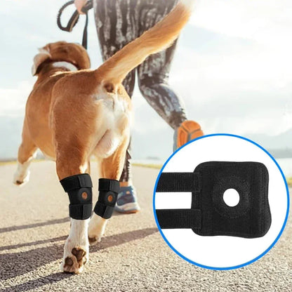 1Pair Pet Knee Pads Dog Arthritis Protector Cover Dog Leg Support Brace for Leg Hock Joint Wrap Injury Recover Dogs Supplies