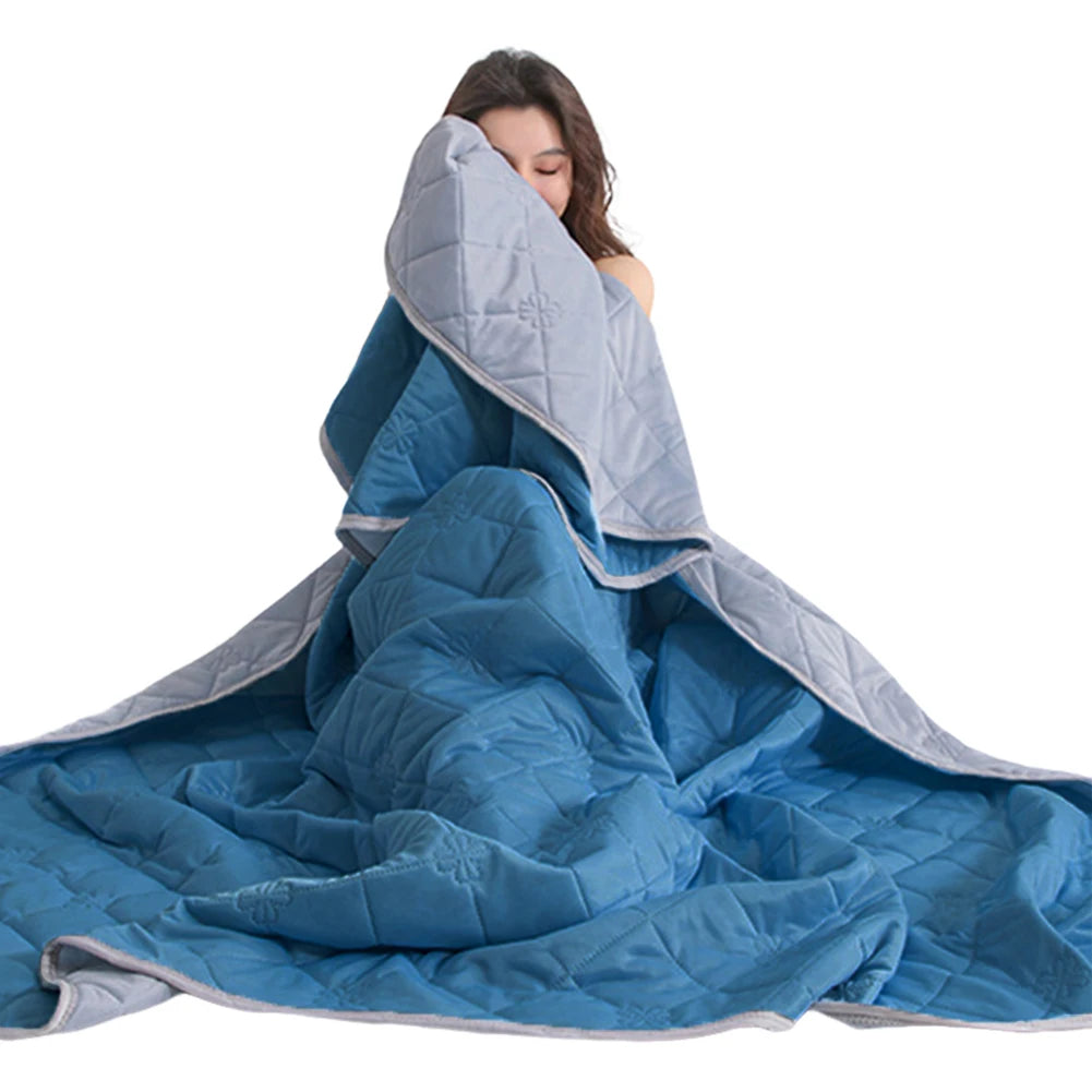 Summer Cooling Comforter Grade A Air Condition Comforter Soft Breathable Cool Comforter for Hot Sleepers and Night Sweats