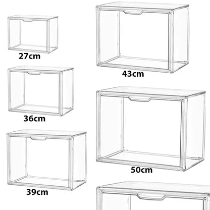 Multifunctional Foldable Storage Box Organizer for Figurines, Jewelry, Makeup, Blind Box, Bag Display – Super Big Acrylic Case