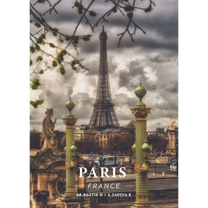 Nordic Pop Travel City Landscape Posters Oxford Paris Decorative Prints Wall Art Canvas Pictures for Living Room Decor Paintings