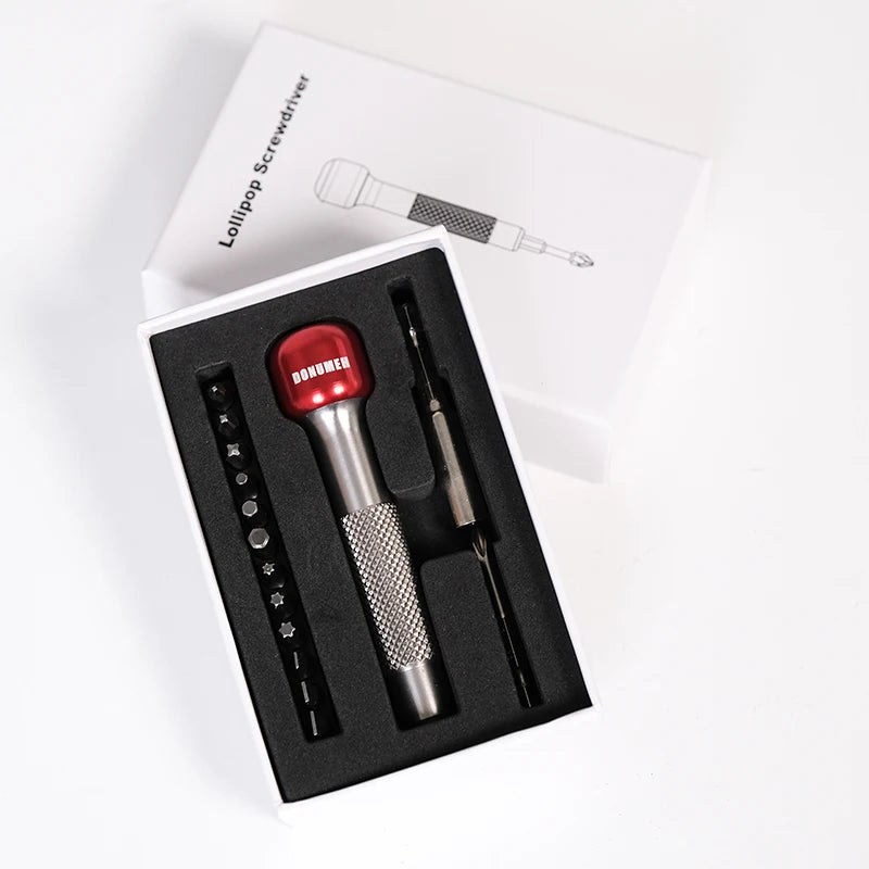 Lollipop Screwdriver EDC Tool High Quality Multifunctional  Keychain Shape Magnet Screwdrivers Portable Steel Bike Repair Tool