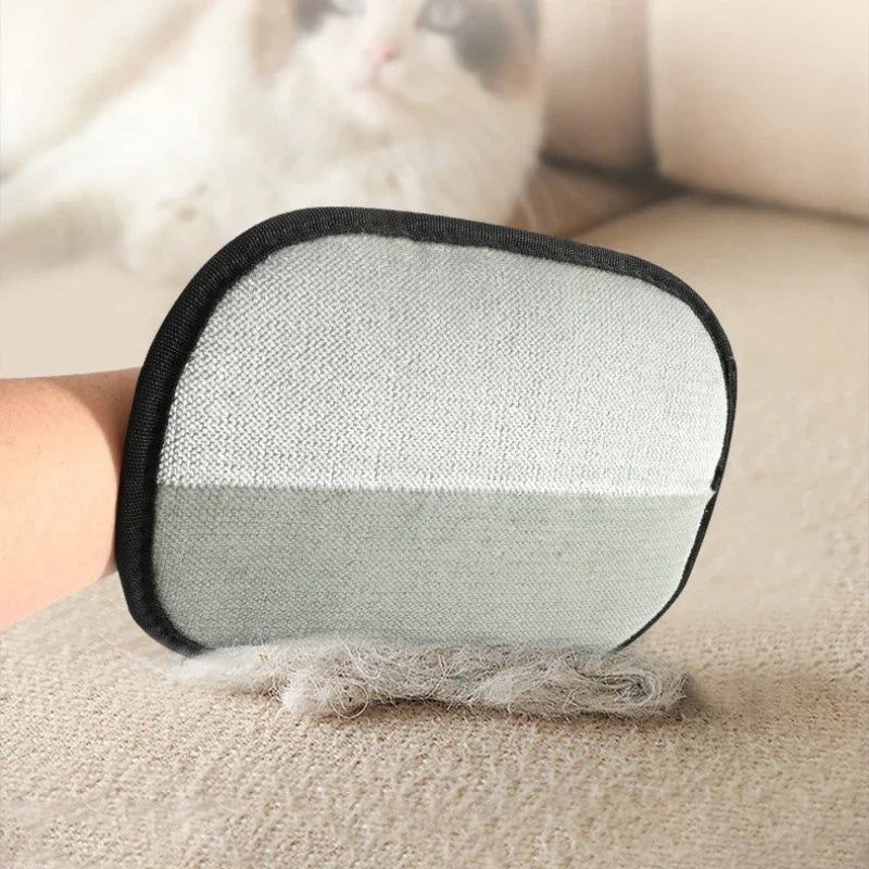 Double-Sided Pet Grooming Gloves for Cats And Dogs - Kitten Cleaning Tool Dog Deshedding Brush Pet Hair Removal Pet Supplies
