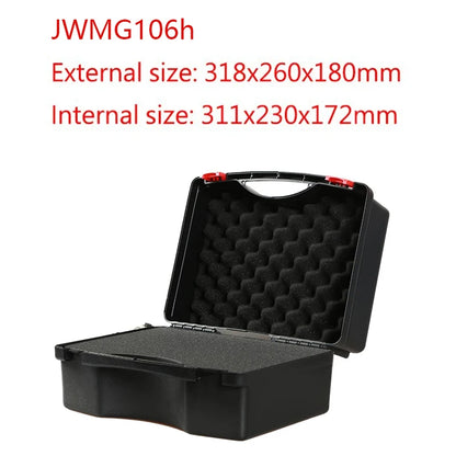 Suitcase Tool Box Professional With Spong Complete Toolbox Cases Portable Plastic Tool Case Safety Equipment Instrument Case