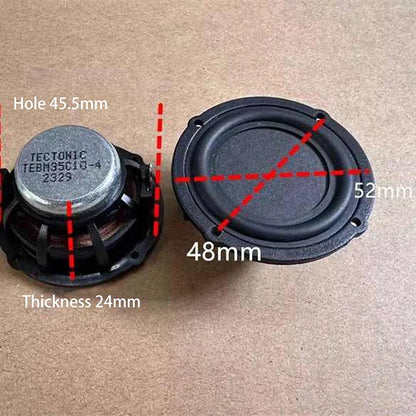 2Inch 52mm For High-end Full Range Speaker BMR Technology Flat Panel Honeycomb Diaphragm Fever Level