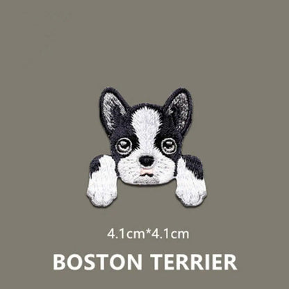 Cute Small Dog Baby's Clothes Patch Clothing Patches Applique Backpack Decoration