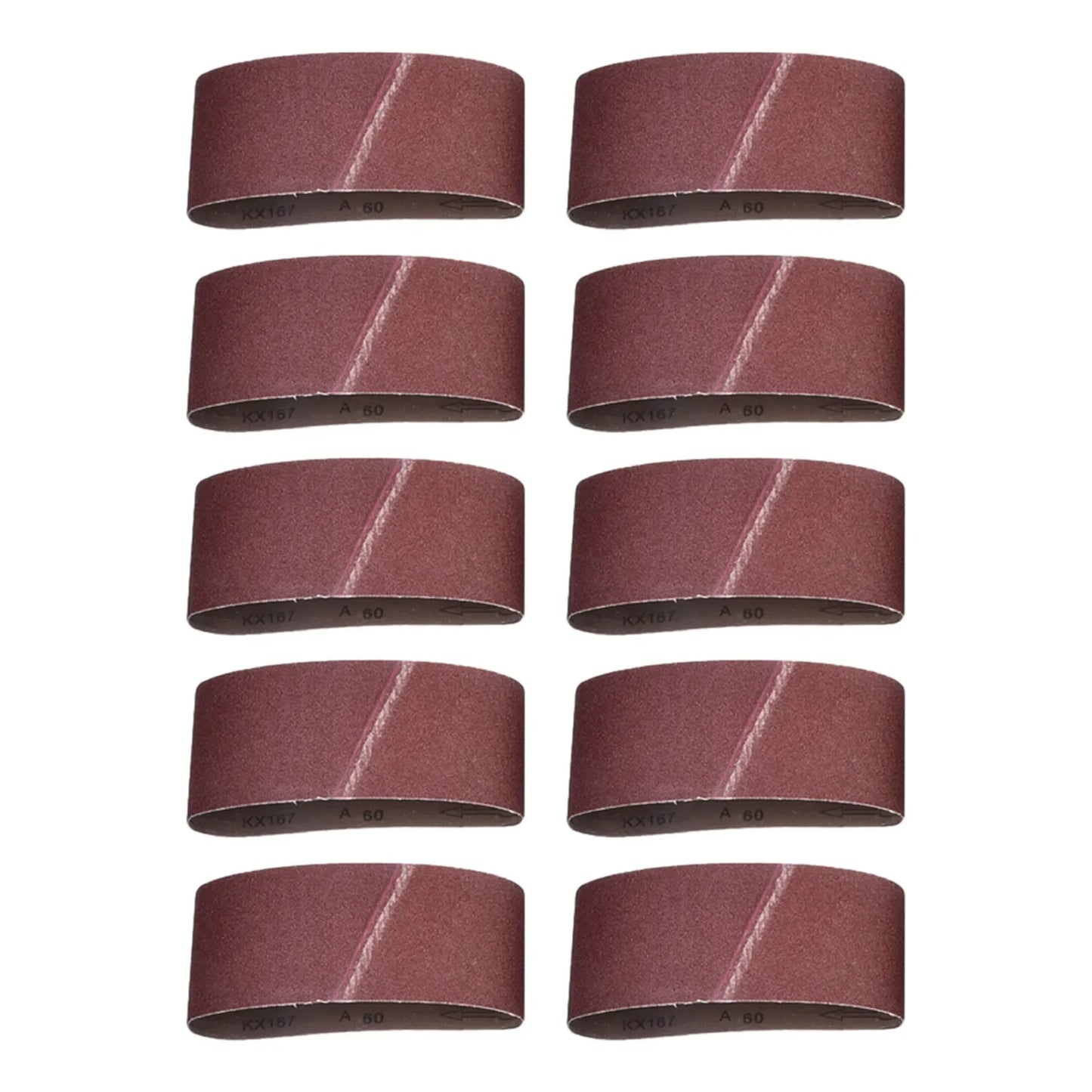 Sandpaper Sanding Belt Fine Grit Splice Belt Sanders 100*560mm Fiberglass Wood Leather Metal Plastic Belt Sanders