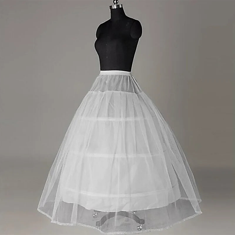 Women's Hoop Petticoat with One Layer Tulle Underskirt Marriage Wedding Dress Accessories