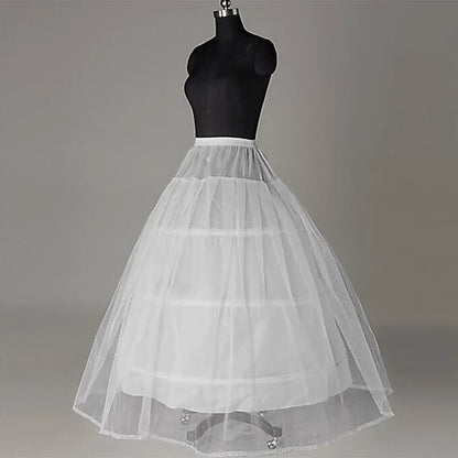 Women's Hoop Petticoat with One Layer Tulle Underskirt Marriage Wedding Dress Accessories