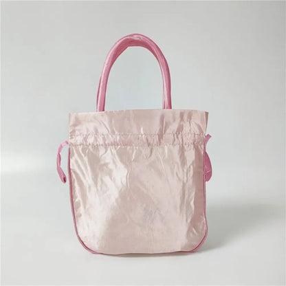 Elegant Ethnic Style Cosmetic Handbag Women Flower Handbags Embroidered Flower Small Bucket Bag National Style Purse Jewelry Bag