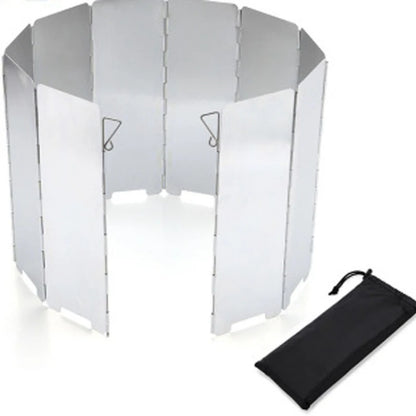 Outdoor Camping Portable Folding Stove for 8 Plates / 10 Plates with Windproof Cover
